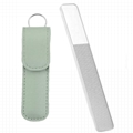 Crystal Fingernail File with Case Double-Sided Etched Nano Fingernail File   2