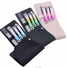 Icy Manicure Set Nail Clippers Set Finger Nail Care Kit 4 in 1 [Pedicure Set