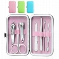 7Pcs Manicure Set,Cute and Surprisingly Sturdy Stainless Steel Nail Clipper Set 