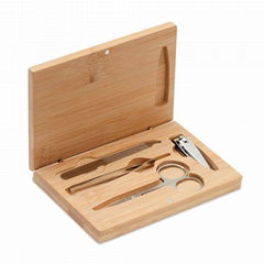 Eco Manicure Set Bamboo  (Hot Product - 1*)