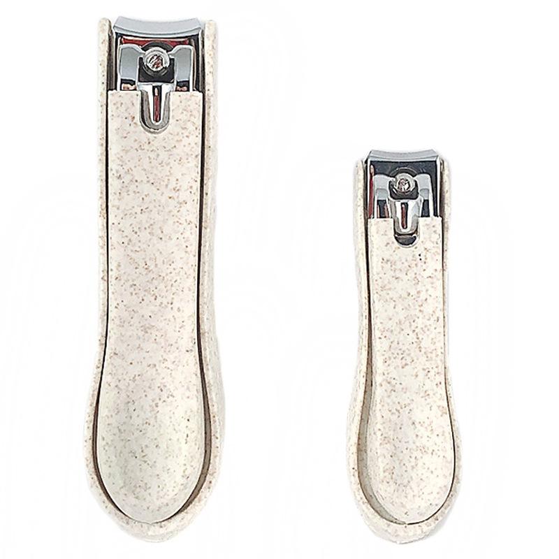 Eco Nail Clippers Enviromental Friendly Wheat Straw Handle Nail Cutter