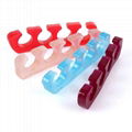 Silicone Toe/Finger Separator Pedicures Toe Spacers Toe Dividers