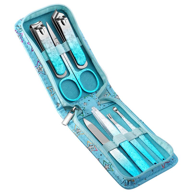 Ice Manicure Set 7 PCS  Gorgeous Trimming Set Nail Grooming Set  3