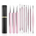 Pimple Popper Tool Kit Blackhead Remover Comedone Extractor Kit  Pimple Removal 