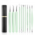 Pimple Popper Tool Kit Blackhead Remover Comedone Extractor Kit  Pimple Removal 