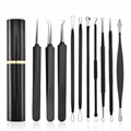 Pimple Popper Tool Kit Blackhead Remover Comedone Extractor Kit  Pimple Removal 