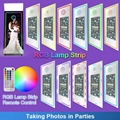 Magic Mirror Photo Booth Machine Portable Touch Screen PhotoBooth Framed RBG  4