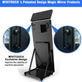Magic Mirror Photo Booth Machine Portable Touch Screen PhotoBooth Framed RBG  5