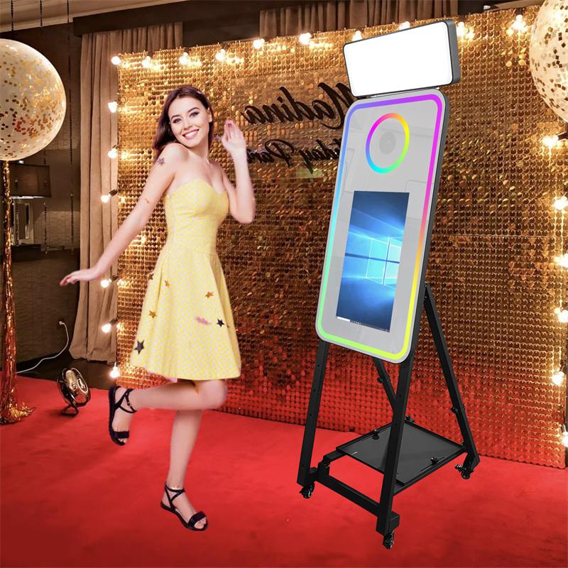 40 inch super slim magic mirorr photo booth 2