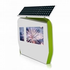 不規則太陽能廣告機