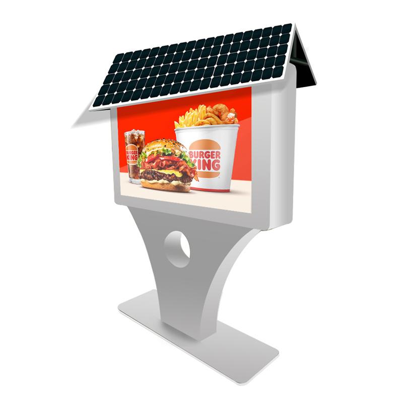 Irregular shape solar outdoor advertising display 4