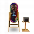 55 inch Wood Magic Mirror 1