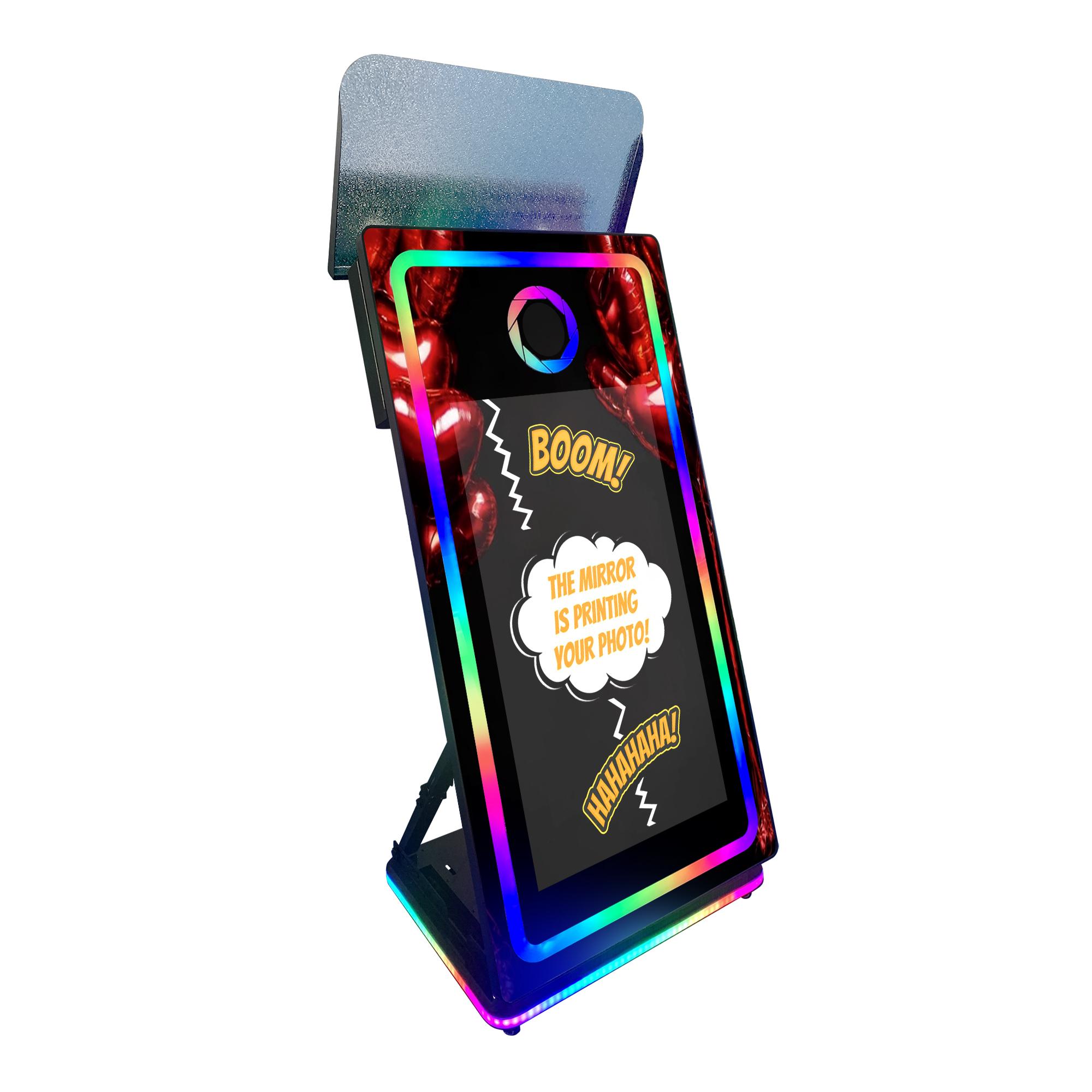 Dual Flash Light Magic Mirror Photo Booth
