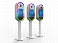 15.6 inch Oval Mirror Photo Booth