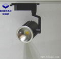 Single 40W LED track light replace 150 metal halide track light saving rate up to 70%