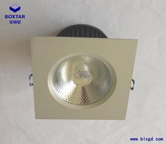 Square LED tube light