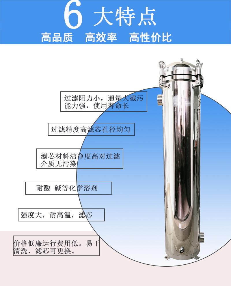  304不锈钢大流量保安精密过滤污水泥沙水河水及各种用水处理过滤 4