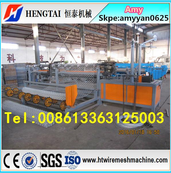 Full automatic Chain Link Fence Machine/Diamond Mesh Machine 4m width 2