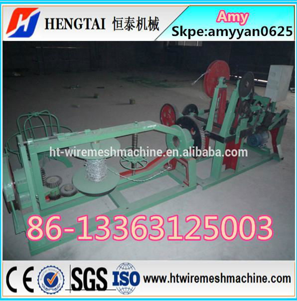 Double twisted barbed wire making machine 16 years factory