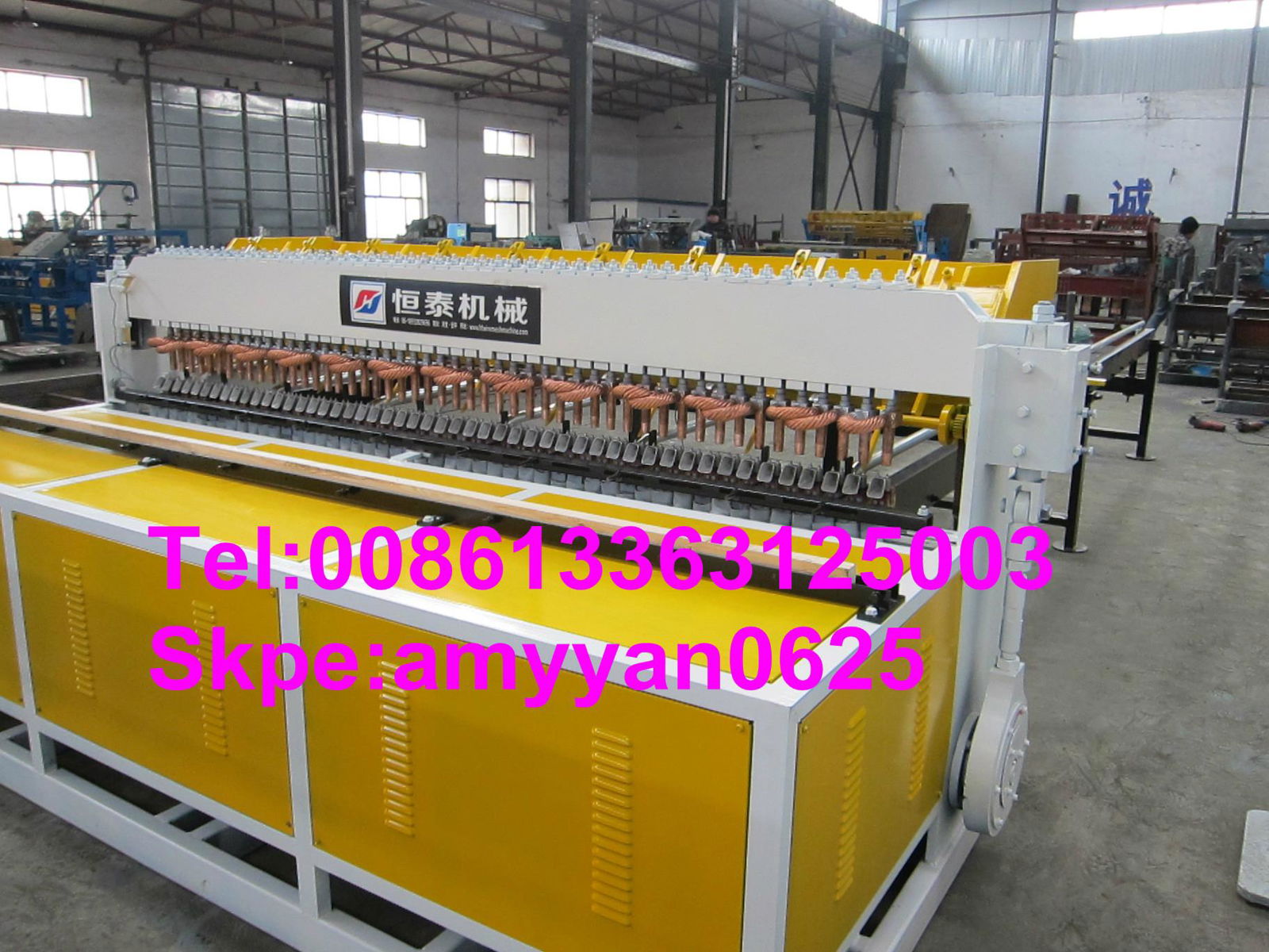 Numerical Control Reinforcing Mesh Welding Panel Machine 5-12MM  3