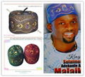 非洲穆斯林刺绣羊毛帽Afric