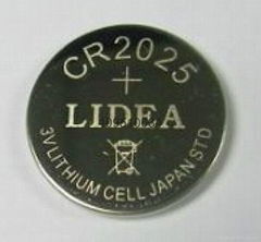 BUTTON CELL CR2025 LITHIUM  BATTERY