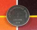 RECHARGED BUTTON CELL LIR2450 BATTERY 3