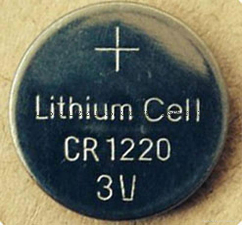 3V LITHIUM BATTERY BUTTON CELL CR1220 4