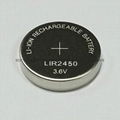 3.6V LITHIUM ION BUTTON CELL LIR2430 BATTERY 4