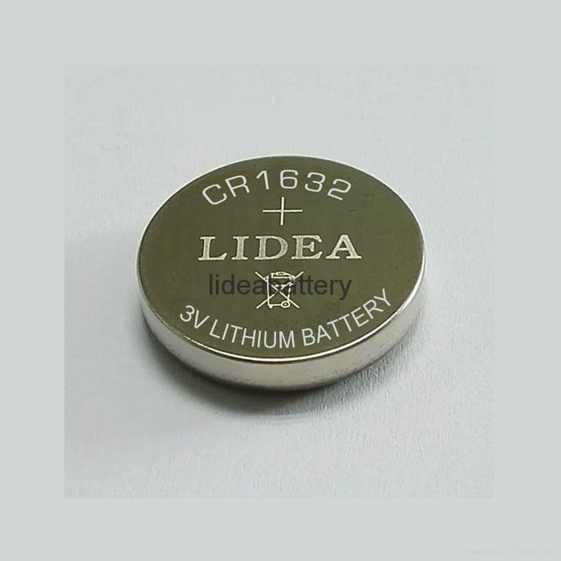 3v鋰錳紐扣電池LITHIUM BATTERY CR1632