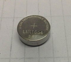 3.6V LITHIUM ION BUTTON CELL LIR1654 BATTERY