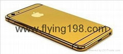 iphone6 gold plated housing 