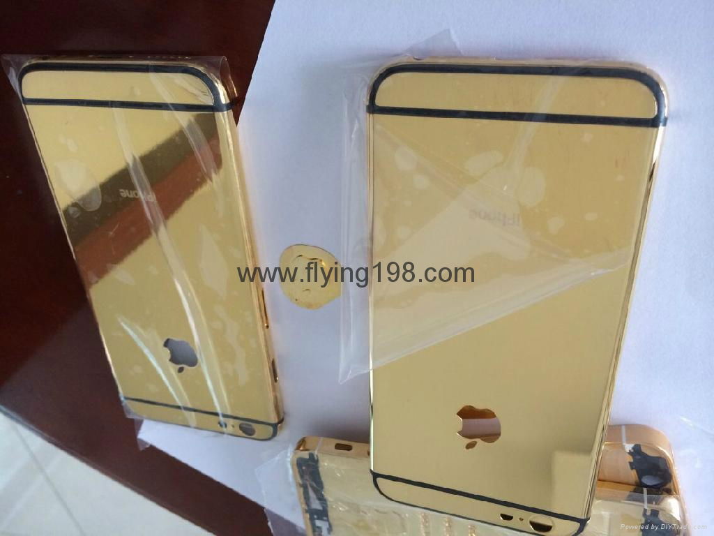 iphone6 platinum gold backcover