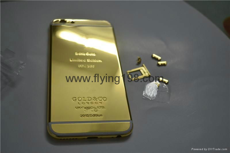 iphone 6 24ct gold housing 