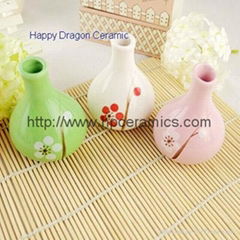 Ceramic Reed Diffuser with decal