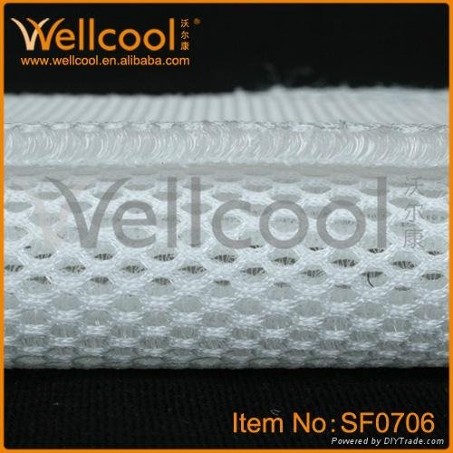 washable and breathable warp knitting 3d mesh fabric with  quality