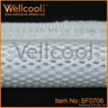 washable and breathable warp knitting 3d mesh fabric with  quality