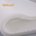 Wellcool OEM 100% polyester airflow washable mesh fabric 3d spacer 20mm for matt 1