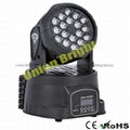 Led Mini Wash 18x3w /18x3w Led Mini  Wash   Moving Head  light 