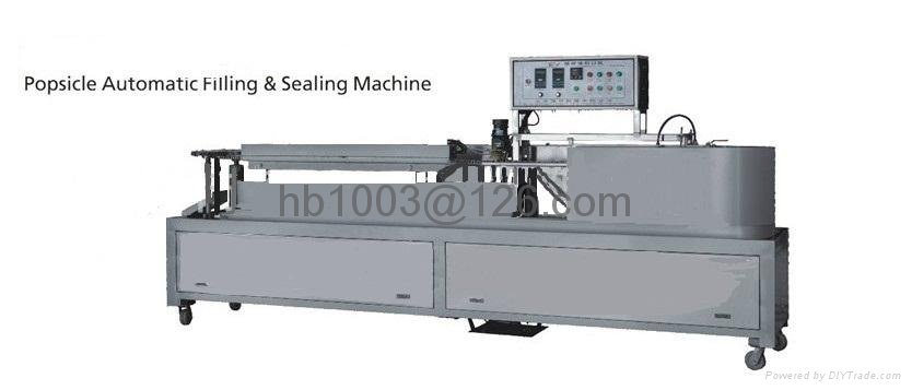 Ice Lolly Tube & Jelly Filling Sealing Machine