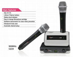 d'com 900MHz Wireless Microphone System , eve