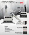 d'com 900MHz Wireless Microphone System , eve 3