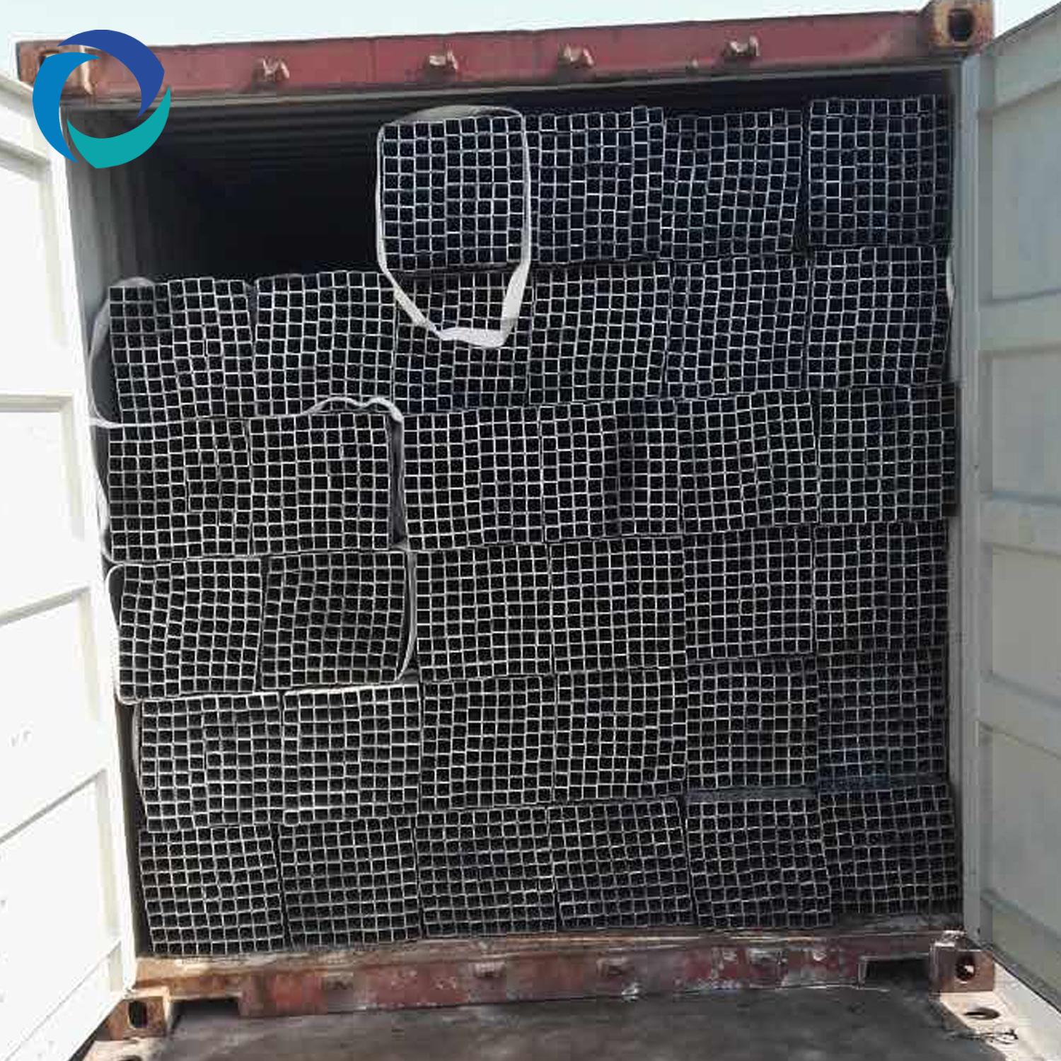 erw carbon welded steel square/rectangular tube 2