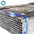 rhs galvanized hollow steel square/rectangle pipe