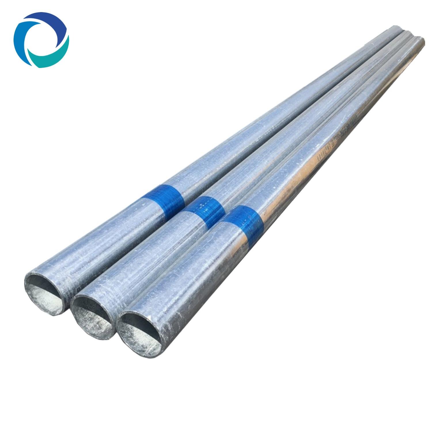 carbon steel blue band 1.75 galvanized pipe 3