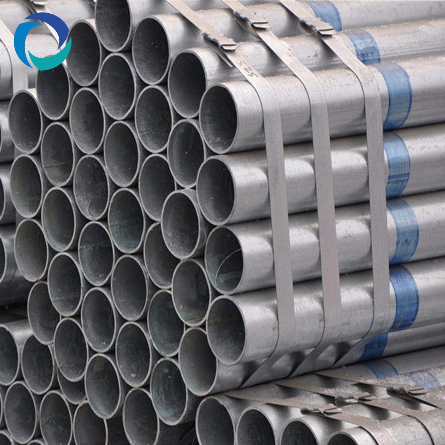 carbon steel blue band 1.75 galvanized pipe 5