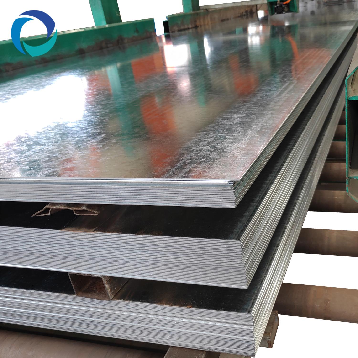 gi plain sheet/galvanized steel panels 0.135.0mm (Hong Kong