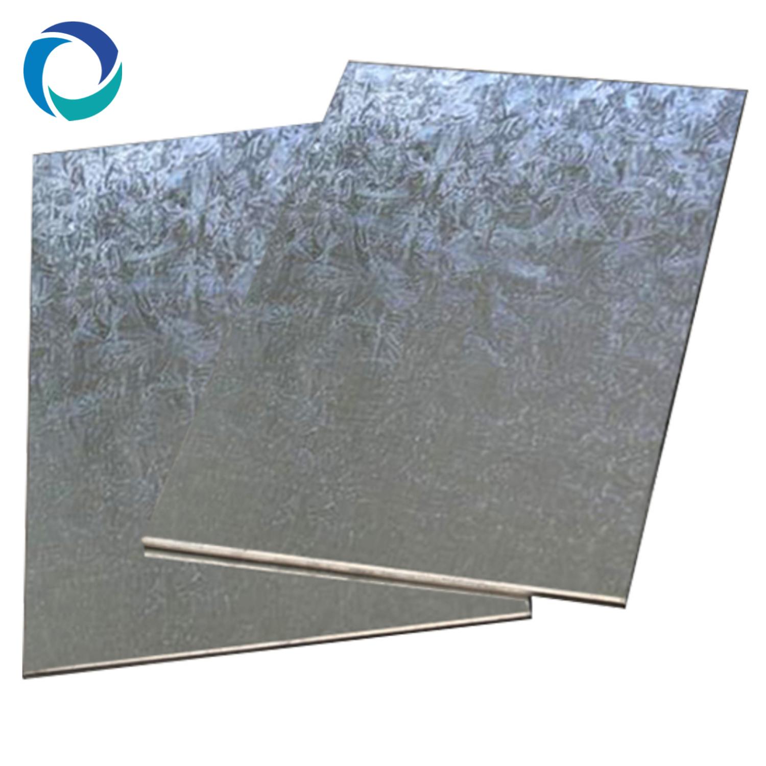gi plain sheet/galvanized steel panels 0.135.0mm (Hong Kong