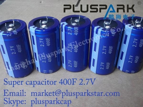 400F 2.7V ultracapacitor, Supercapacitor, Electric double layer capacitor 3