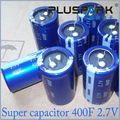 400F 2.7V ultracapacitor, Supercapacitor, Electric double layer capacitor